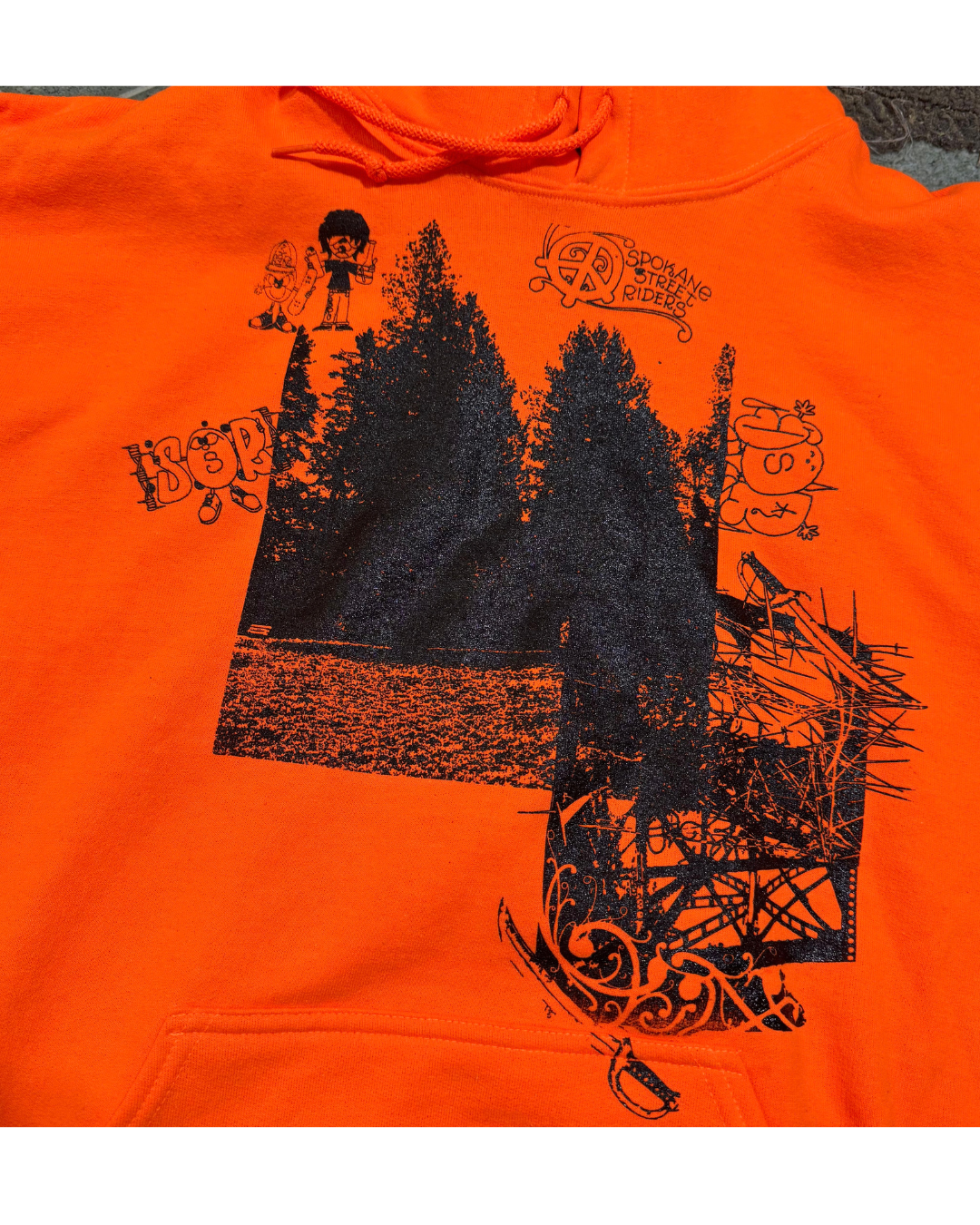 High Vis Orange Pullover