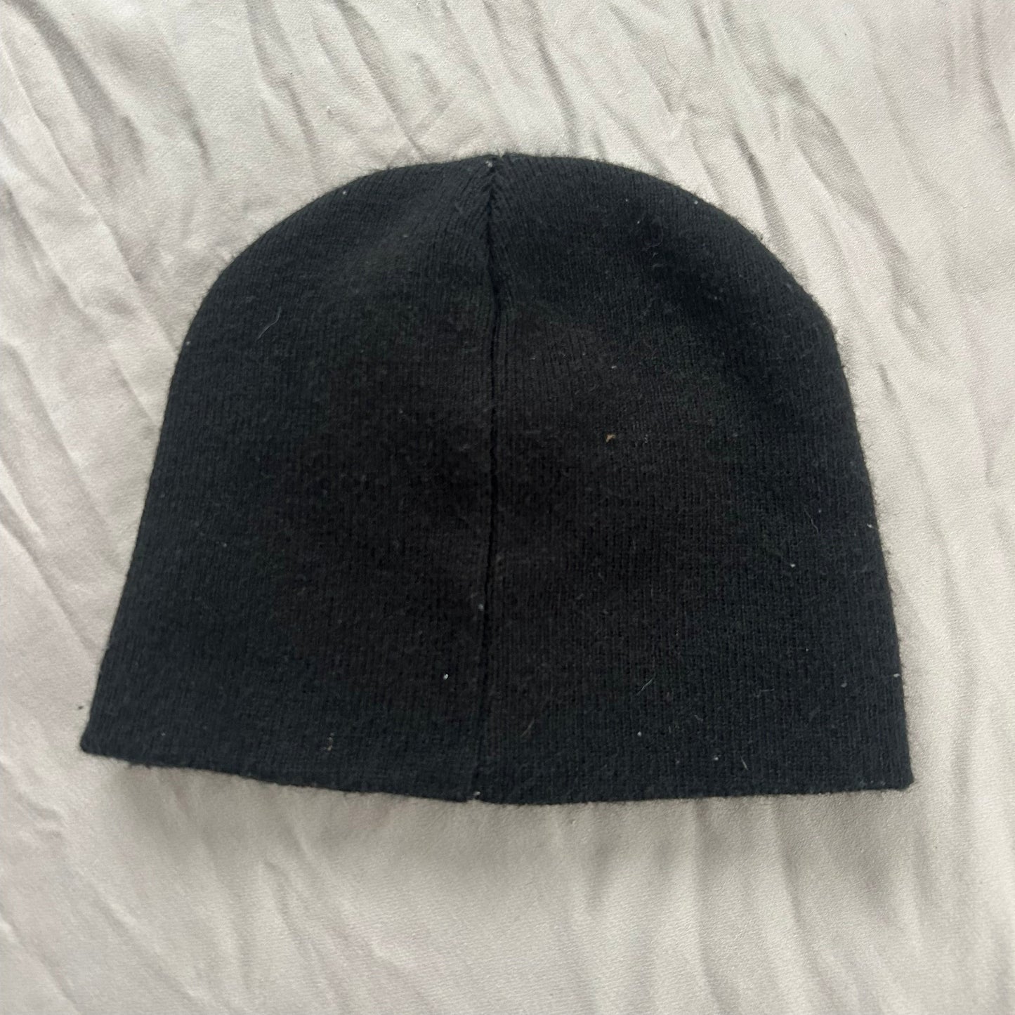 BLACK SKULLCAP BEANIE