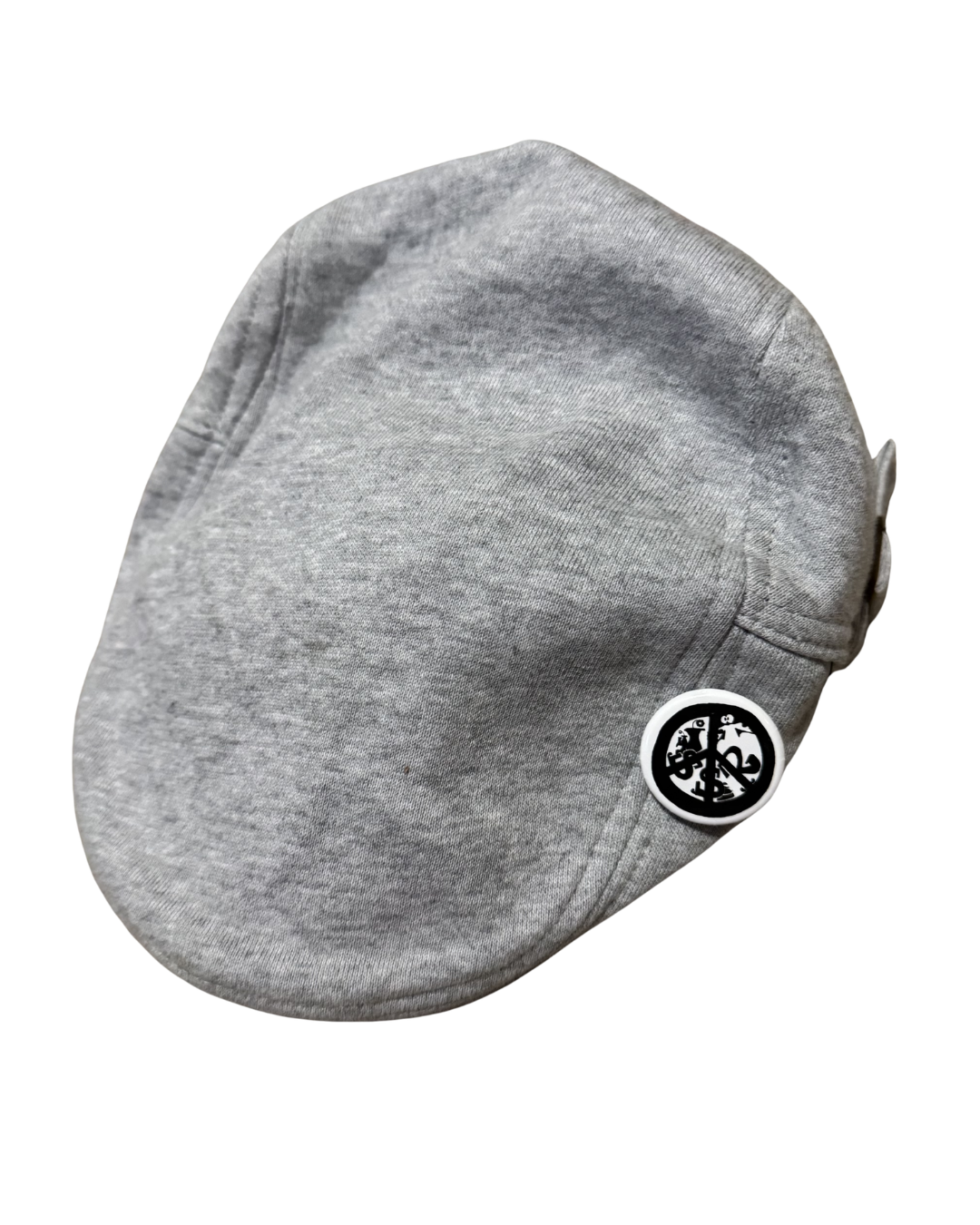Grey Cotton Scotsman Cap
