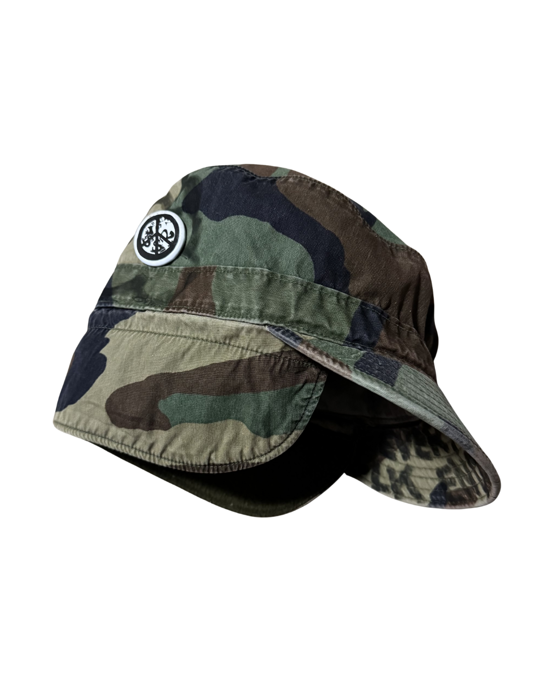 Camo over the ears hat