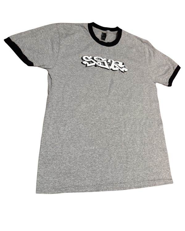SSR Black & Grey Ringer