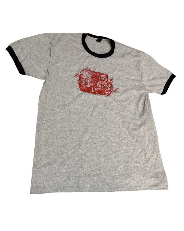 Red Graphic Ringer