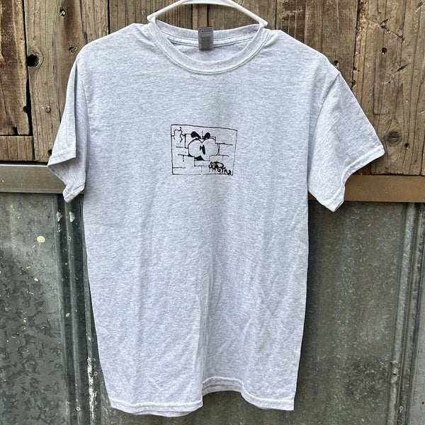 HEATHERD GREY TEE