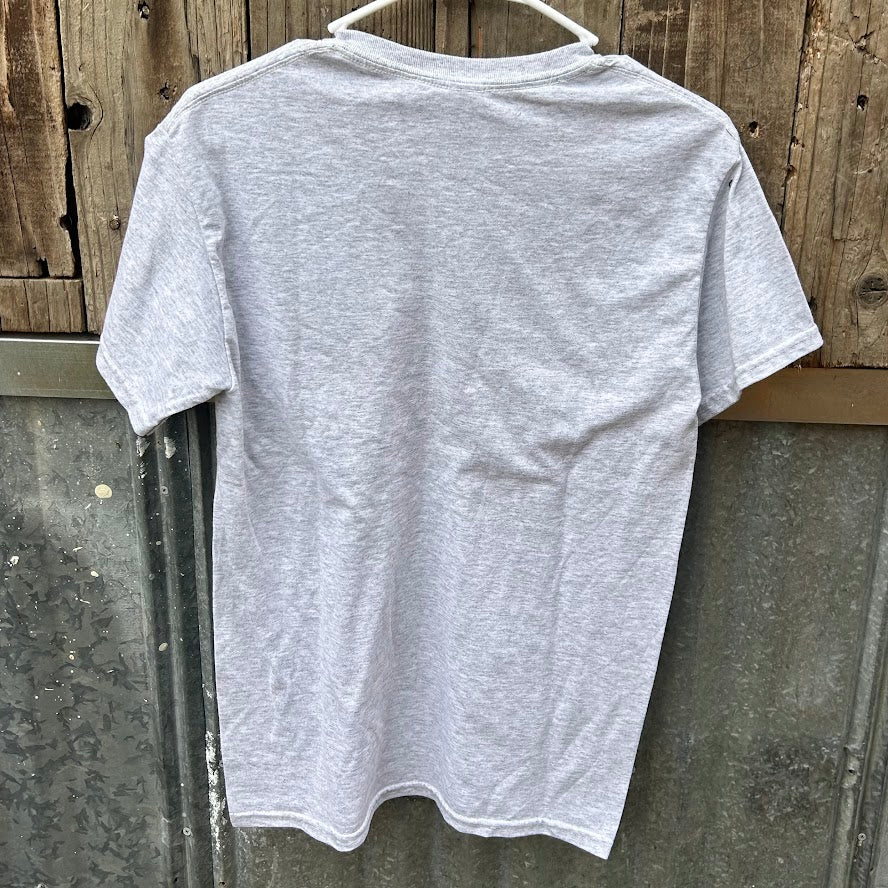 HEATHERD GREY TEE
