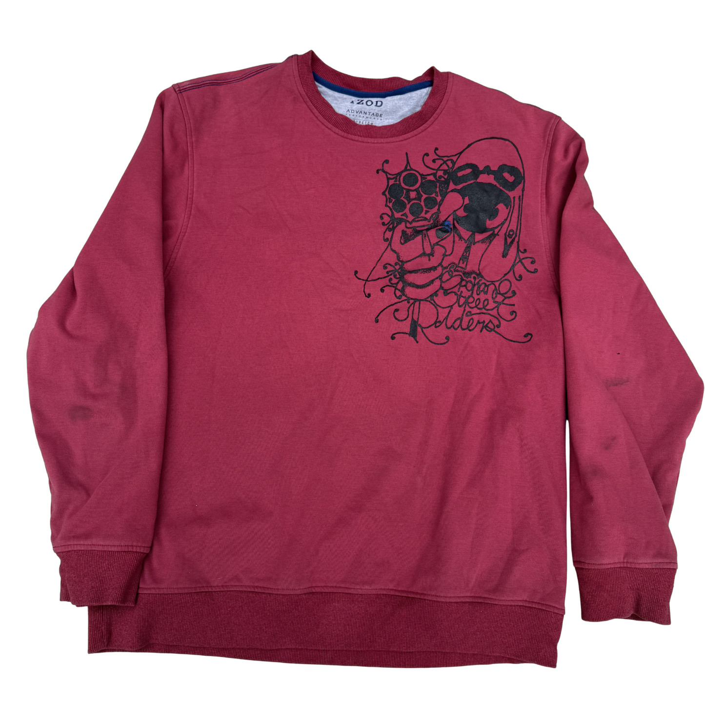 RED CREWNECK