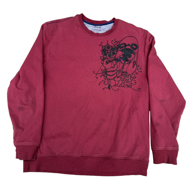 RED CREWNECK