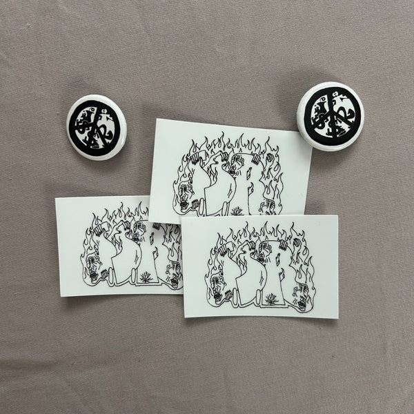 SSR BUTTON & STICKER PACK